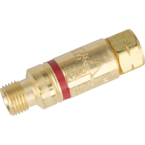 Flashback Arrestors - Oxy/Fuel Gas, Fuel Gas (red)/Oxygen (green), Torch Style Solutions industrielles ALPHA
