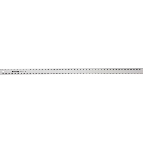 Heavy-Duty Straight Edge, 48" L, Aluminum, 1" Graduations Solutions industrielles ALPHA