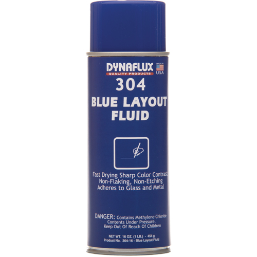 Fluide de traçage, Bleu, A&eacute;rosol Solutions industrielles ALPHA