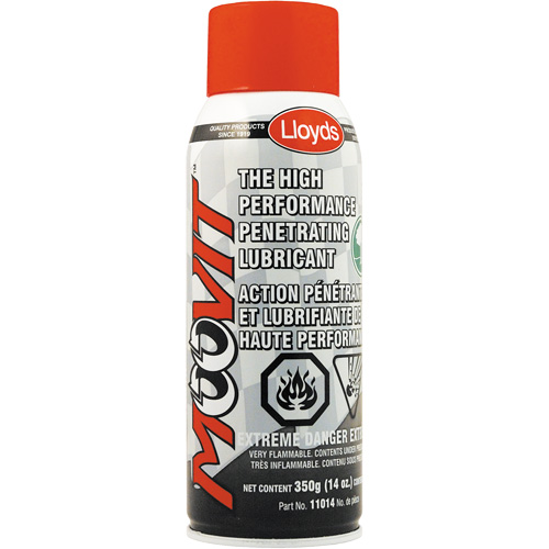 Moovit High Performance Lubricant, Aerosol Can, 350 g Solutions industrielles ALPHA