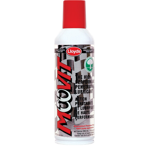 Moovit High Performance Lubricant, Aerosol Can/Trigger Bottle, 10 oz/10 oz. Solutions industrielles ALPHA