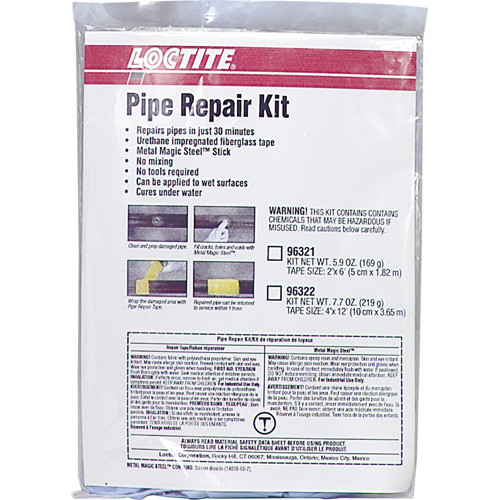 Pipe Repair Kits, Tape, 2" x 6', -17.7° C - 121° C/0° F - 250° F Solutions industrielles ALPHA