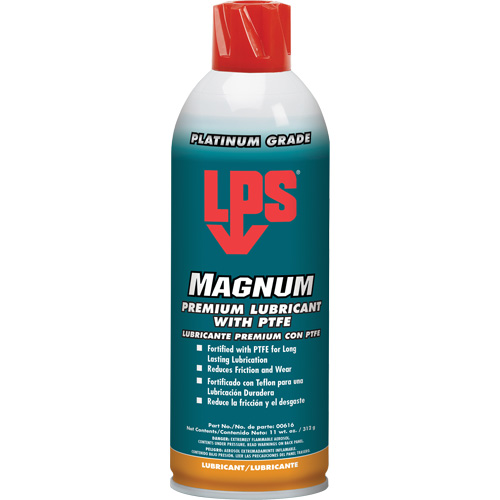 Lubrifiant de qualit&eacute; sup&eacute;rieure avec PTFE Magnum, Canette a&eacute;rosol, 16 oz Solutions industrielles ALPHA