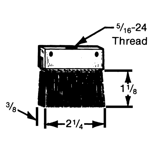 Brosses plates, rondes ou Roto Solutions industrielles ALPHA