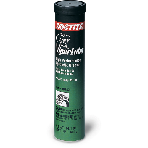 Graisse synth&eacute;tique haute performance ViperLube, 468 g, Cartouche Solutions industrielles ALPHA