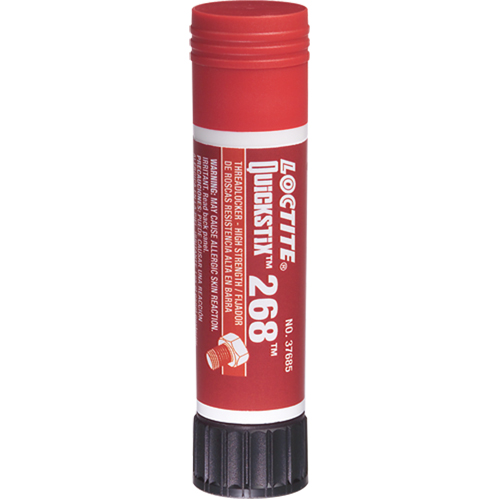 Compos&eacute; de blocage 268 Quickstix, Rouge, &eacute;lev&eacute;, 9 g, B&acirc;ton Solutions industrielles ALPHA