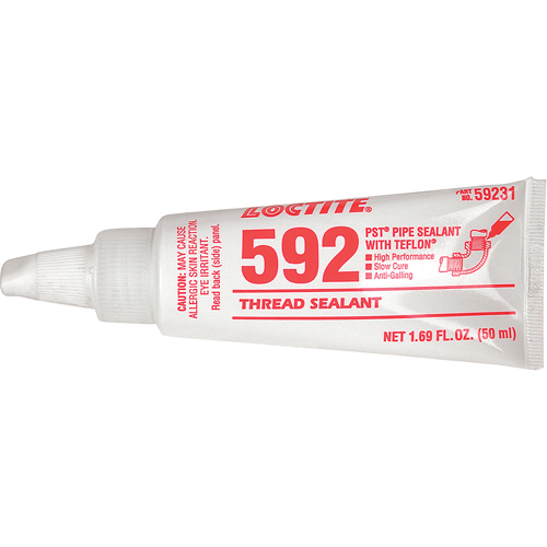 Scellant &agrave; filets 592 PST s&eacute;chage lent, Tube, 50 ml,  Solutions industrielles ALPHA