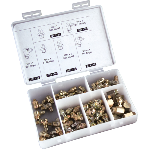 80-Piece Grease Fitting Set Solutions industrielles ALPHA