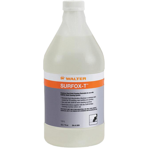 Nettoyant de soudures SURFOX-T, 1,5 L, Bouteille Solutions industrielles ALPHA