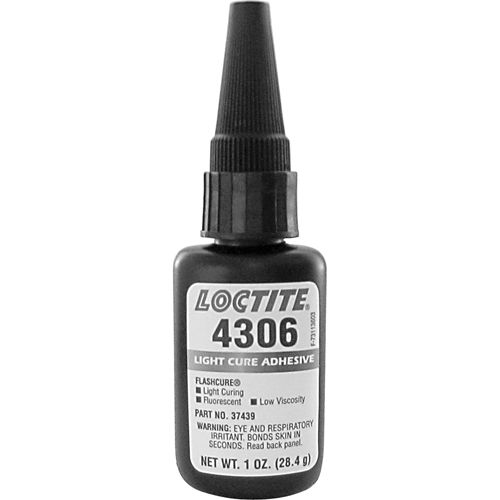 4306 Flashcure Cyanoacrylate, 1 oz. Solutions industrielles ALPHA