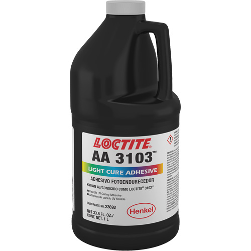 Acrylique &agrave; s&eacute;chage par photo polym&eacute;risation 3103, 1 L Solutions industrielles ALPHA