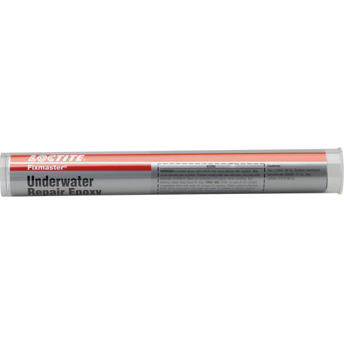 Fixmaster&reg; Underwater Repair Adhesive, 4 oz., Stick, One-Part, Green Solutions industrielles ALPHA