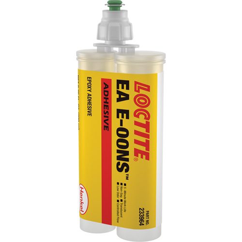 E-00NS Hysol&reg; Epoxy Adhesive, 200 ml, Dual Cartridge, Two-Part, Translucent Solutions industrielles ALPHA
