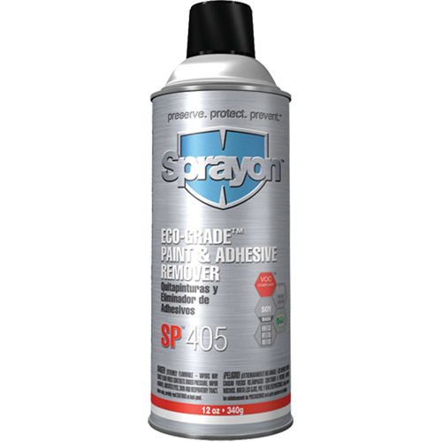 D&eacute;capant pour peinture et adh&eacute;sif &eacute;cologique SP405, 12 oz, Canette a&eacute;rosol Solutions industrielles ALPHA