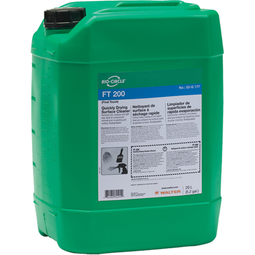 Nettoyant de surface FT200, 20 L, Seau Solutions industrielles ALPHA