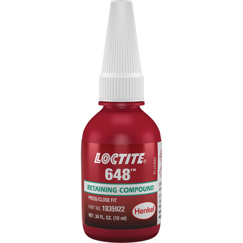 P&acirc;te de rattrapage de jeu  haute r&eacute;sistance &agrave; s&eacute;chage rapide 648, 10 ml, Bouteille, Vert Solutions industrielles ALPHA