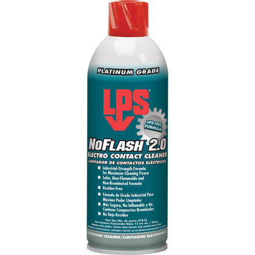 NoFlash&reg; 2.0 Electro Contact Cleaners, Aerosol Can Solutions industrielles ALPHA