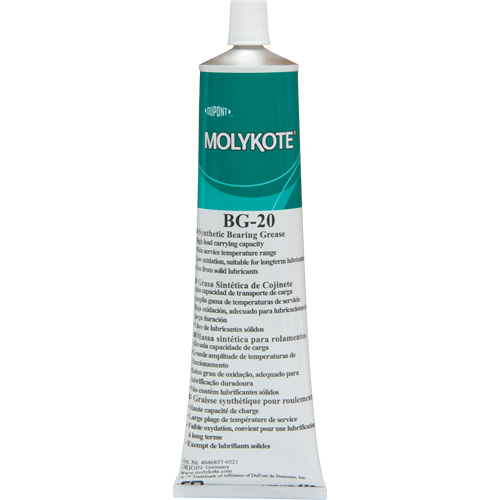 Molykote BG 20 High-Performance Synthetic Grease, 150 g, Bottle Solutions industrielles ALPHA
