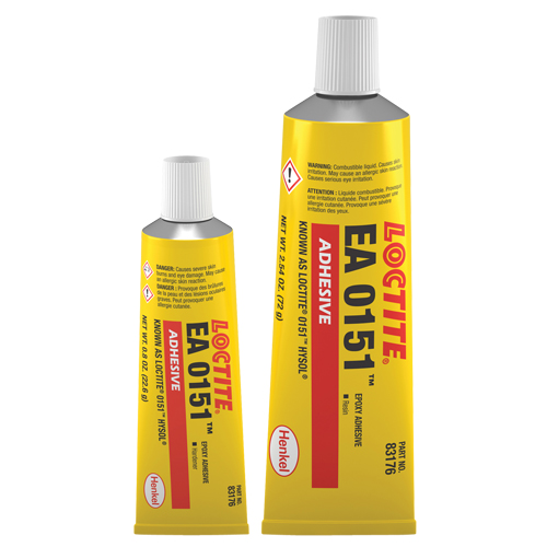 EA 0151 Adhesive, 3.3 oz., Kit, Two-Part, Clear Solutions industrielles ALPHA