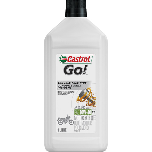 GRANDPRIX&reg; 4 STROKE 10W40 Motorcycle Oil, 1 L, Bottle Solutions industrielles ALPHA