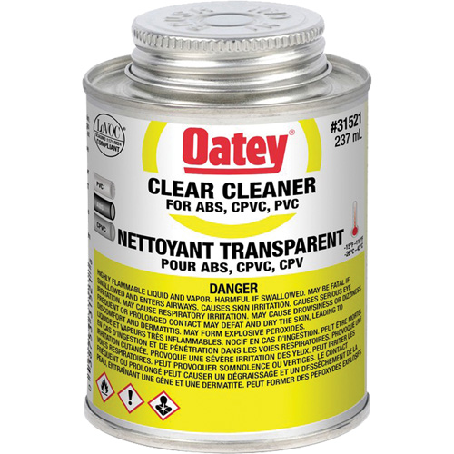 Nettoyant transparent pour tuyau, 250 ml, Bouteille Solutions industrielles ALPHA