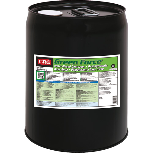 Green Force&reg; Water-Based Degreaser, Pail Solutions industrielles ALPHA