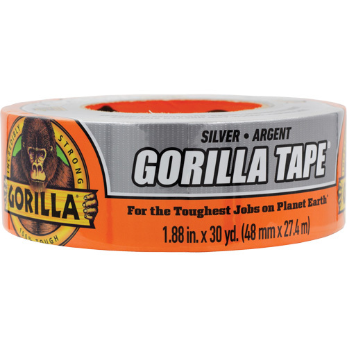 Duct Tape, 17 mils, Silver, 48 mm (2") x 27.43 m (90') Solutions industrielles ALPHA
