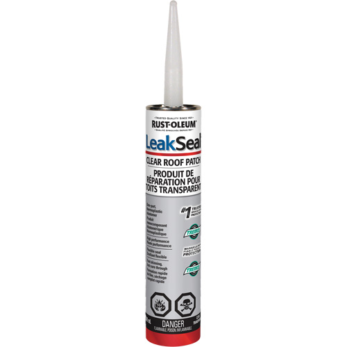 Mat&eacute;riau de r&eacute;paration de toiture transparent LeakSeal Solutions industrielles ALPHA