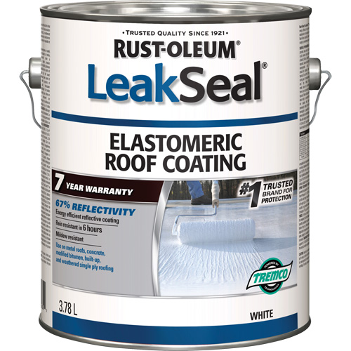 Rev&ecirc;tement de toiture &eacute;lastom&egrave;re 7 ans LeakSeal Solutions industrielles ALPHA