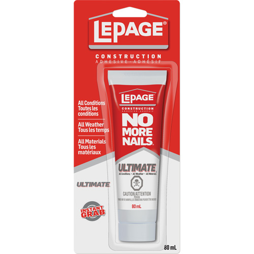 Adh&eacute;sif pour la construction No More Nails Solutions industrielles ALPHA