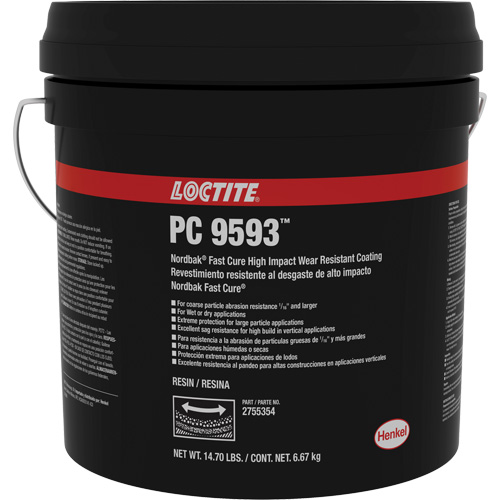 9593 Nordbak&reg; Wear Prevention Coating, Blue, 10 kg, Pail Solutions industrielles ALPHA