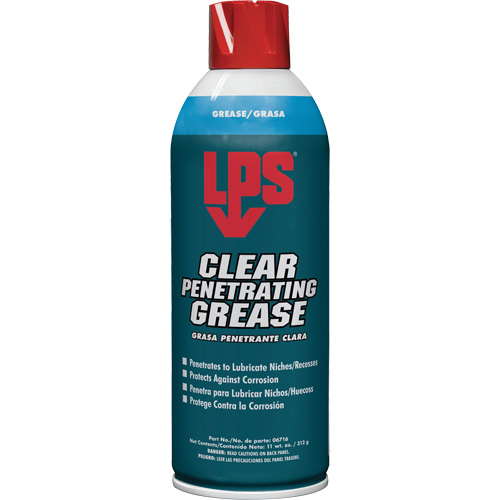 Clear Penetrating Grease, 11 oz., Aerosol Can Solutions industrielles ALPHA
