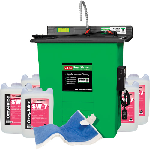 Trousse de bassin de nettoyage de pi&egrave;ces Signature SmartWasher SW-725 Solutions industrielles ALPHA