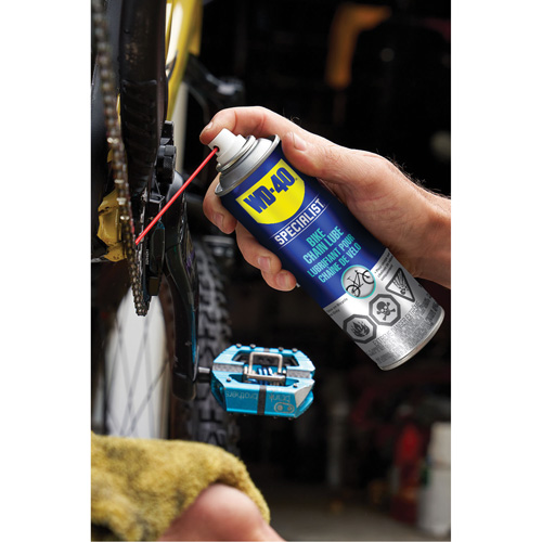 Lubrifiant pour chaîne de v&eacute;lo, Canette a&eacute;rosol Solutions industrielles ALPHA