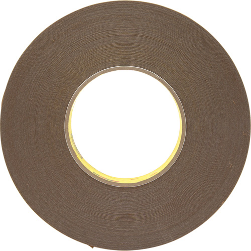 Ruban double face et repositionnable, 25,4 mm (1") la x 72 m (236') lo, 5,8 mils Solutions industrielles ALPHA