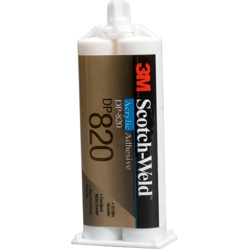 Scotch-Weld Acrylic Adhesive, Two-Part, Dual Cartridge, 400 ml, Off-White Solutions industrielles ALPHA