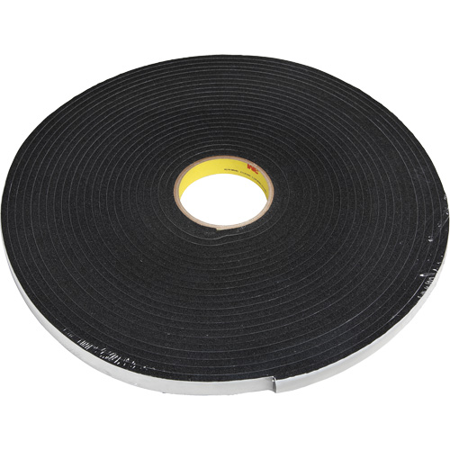 Ruban double face en mousse, 33 m (108') lo x 12,7 mm (1/2") la, 62 mils, Poly&eacute;thyl&egrave;ne Solutions industrielles ALPHA