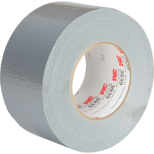 3939 Duct Tape, 9 mils, Silver, 72 mm (2-7/8") x 55 m (180') Solutions industrielles ALPHA