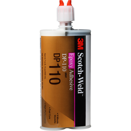 Scotch-Weld Adhesive, 200 ml, Cartridge, Two-Part, Grey Solutions industrielles ALPHA
