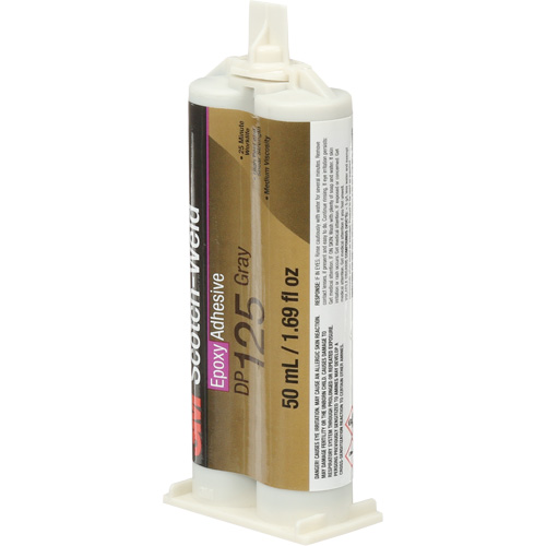 Scotch-Weld Adhesive, 1.7 fl. oz., Cartridge, Two-Part, Grey Solutions industrielles ALPHA