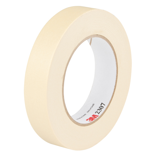 2307 Masking Tape, 24 mm (1") x 55 m (180'), Tan Solutions industrielles ALPHA