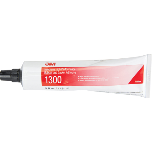 Rubber & Gasket Adhesive, Tube, Yellow Solutions industrielles ALPHA