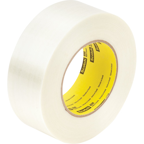 Ruban renforc&eacute; de filaments Scotch, &eacute;paisseur 6,6 mils, 12 mm (1/2") x 33 m (108')  Solutions industrielles ALPHA
