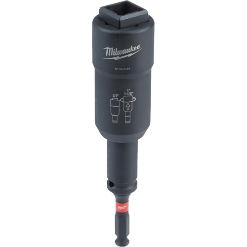 Douille utilitaire de distribution 3 en 1 pour monteur de ligne Shockwave, &agrave; cliquer, Entraînement 1/2" carr&eacute; Solutions industrielles ALPHA