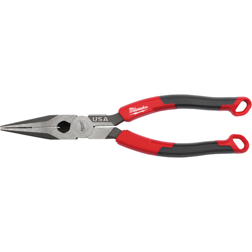 Pince &agrave; bec long &agrave; poign&eacute;e confort, 8" lo Solutions industrielles ALPHA