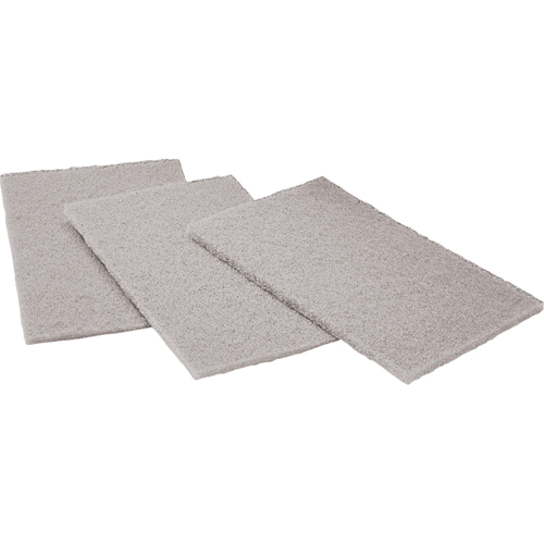Tampons manuels Scotch-Brite, Carbure de silicium, 6" x 9", Grain Ultra fin Solutions industrielles ALPHA