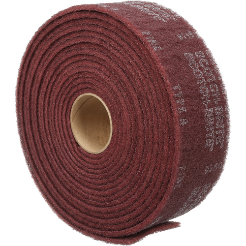 Ruban de nettoyage et de finition Scotch-Brite, Fin, 4" la x 30' lo Solutions industrielles ALPHA