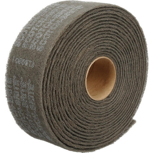 Ruban de nettoyage et de finition Scotch-Brite, Ultra fin, 4" la x 30' lo Solutions industrielles ALPHA