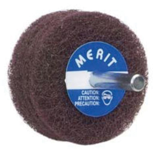 Abrasotex Non-Woven Disc Wheel, 4" Dia., Very Fine Grit, Aluminum Oxide Solutions industrielles ALPHA