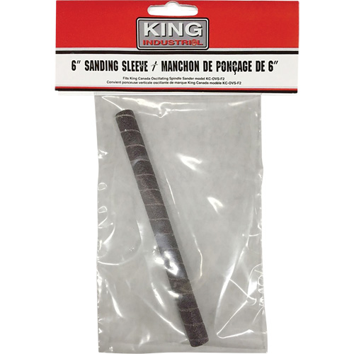 Ensemble de manchon 5/8" pour le ponçage du bois avec grain 80 Solutions industrielles ALPHA